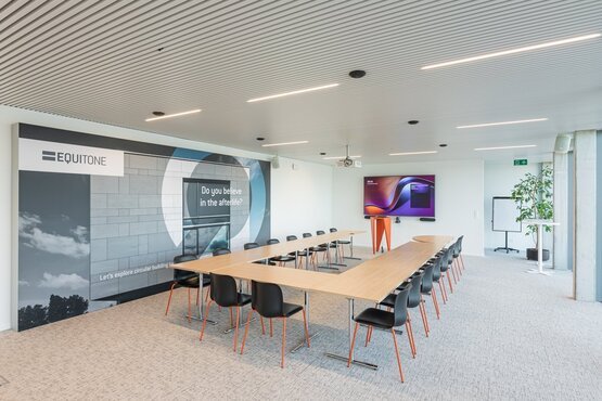 State-of-the-art meeting room Etex