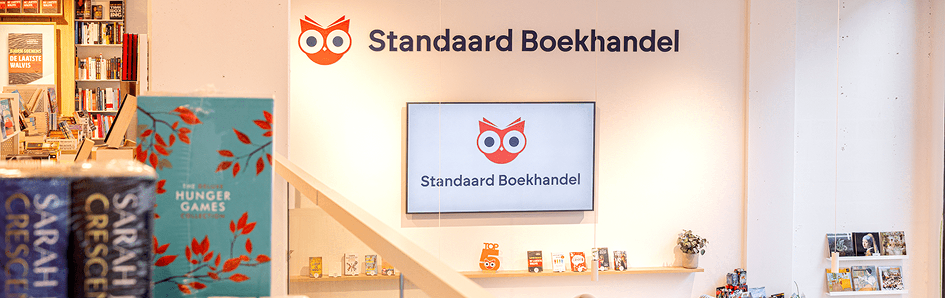 Digital signage Standaard Boekhandel