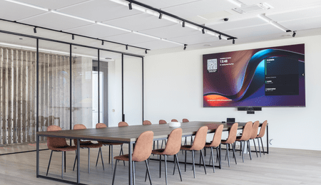 All-in-One LED wall meeting room Kentucky Horsewear Ronse